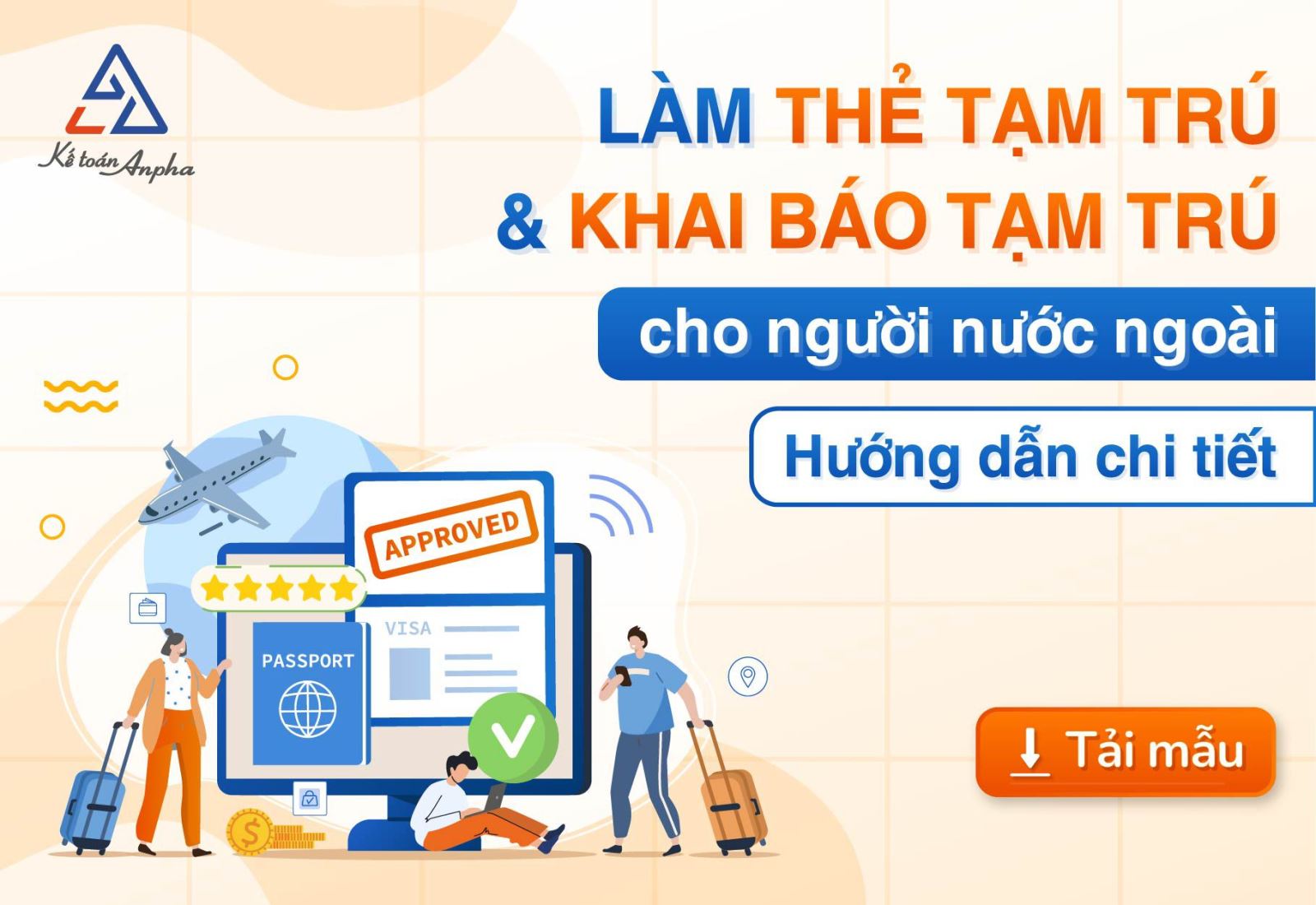 Hồ sơ và thủ tục vx88 app cấp thẻ tạm trú cho người nước ngoài