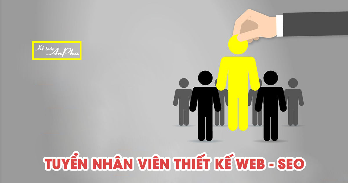Tuyển nhân viên thiết kế website - seo tháng 10/2017